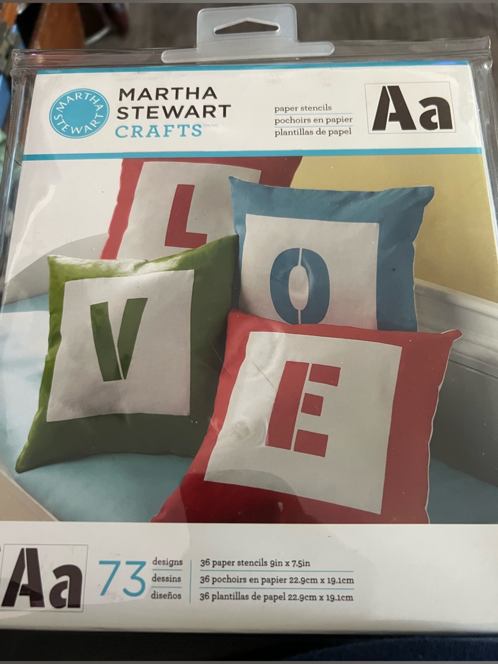 Martha Stewart Alphabet Stencil Set